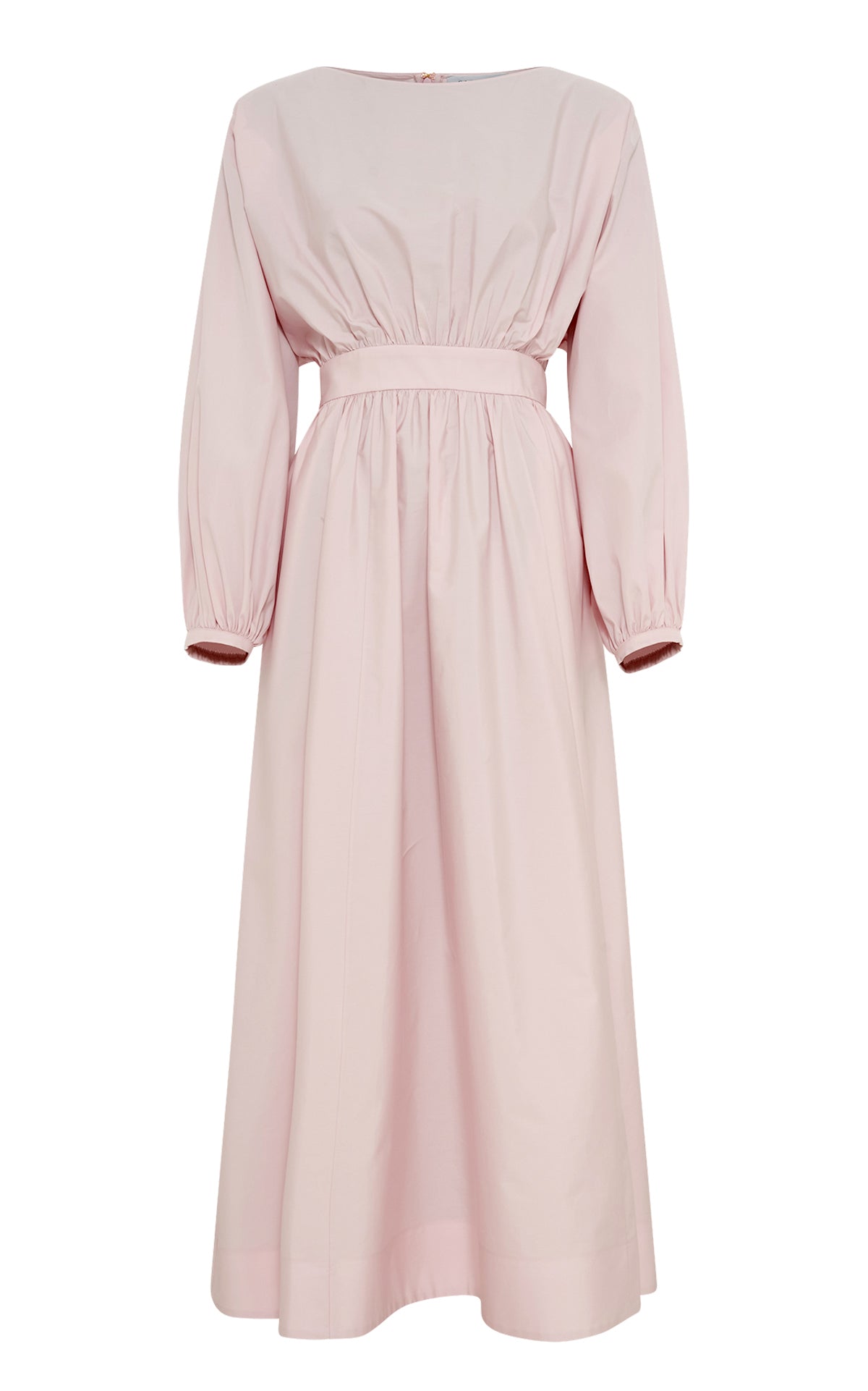 Maxi Dress in Pale Blush Sea Island Cotton